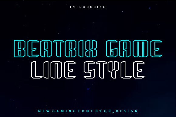 Beatrix Game Font: A Bold Typeface for Memorable Branding