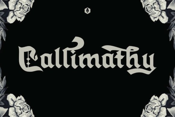 Callimathy: A Bold Blackletter Typeface for Creative Branding