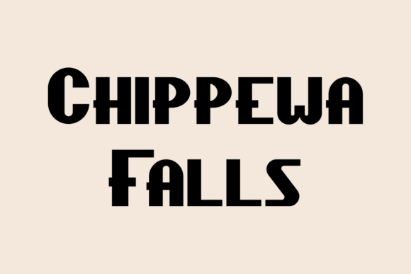 Chippewa Falls Typeface: A Bold Choice for Branding Projects