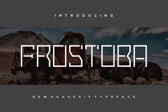 Frostoba Font: A Slab Serif for Authentic Branding Projects