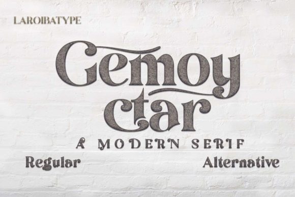 Gemoy Ctar: A Balanced Serif for Real-World Design