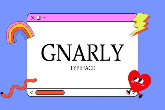 Gnarly Typeface: A Bold Choice for Modern Web Design