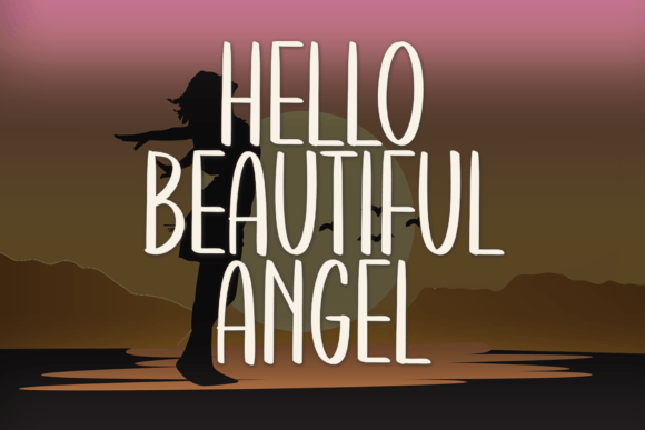Hello Beautiful Angel: A Premium Script Font for Creative Branding