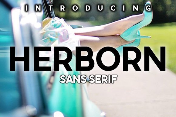 Herborn Typeface: A Bold, Stylish Font for Creative Branding