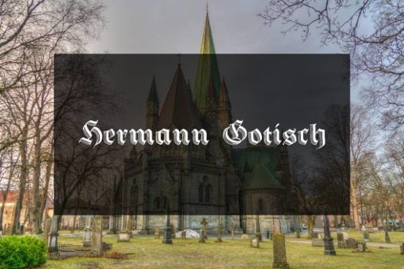 Hermann Gotisch: A Gothic Typeface for Craft Creations