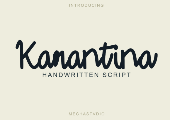 Karantina Font: A Bold Handwritten Typeface for Digital Design