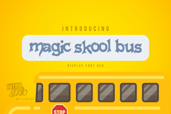 Magic Skool Bus: A Serif Font That Elevates Digital Branding