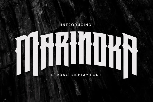 Marinoka Font Review: A Bold Blackletter for Creative Branding Projects