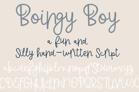 PN Boingy Boy: A Playful Script Font for Creative Projects