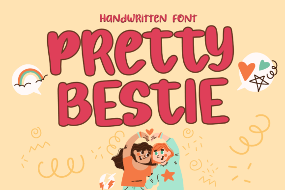 Pretty Bestie: A Playful Handwritten Font for Makers and Creatives
