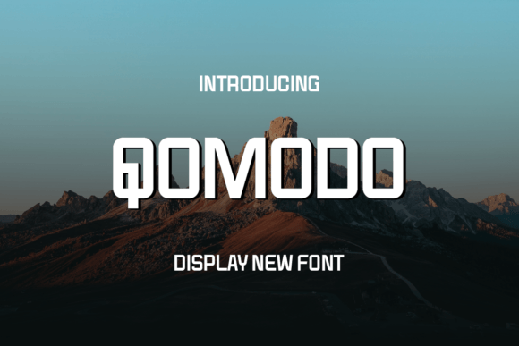 Qomodo Font: A Modern Typeface for Digital Branding