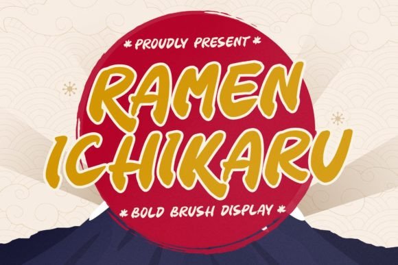 Ramen Ichikaru: A Bold Typeface That Elevates Brand Campaigns