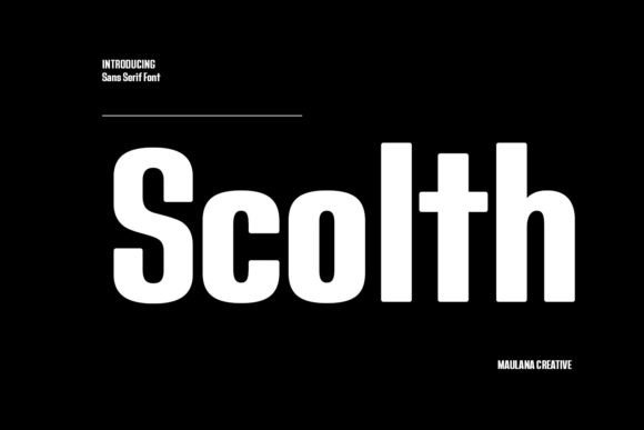Scolth Font Review: A Bold and Stylish Choice for Brand Design
