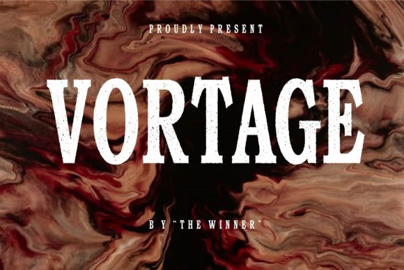 Vortage Font: A Bold Serif for Standout Campaigns
