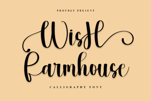 WisH Farmhouse: A Bold Handwritten Font for Creative Branding